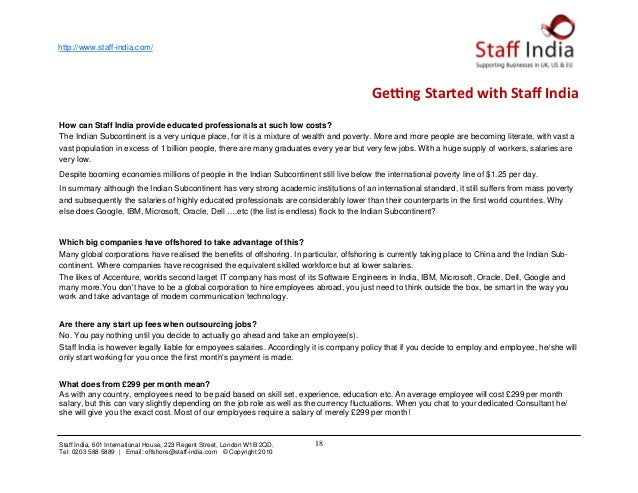 country essay foreign job outsourcing persuasive